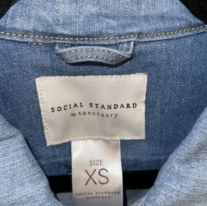 SOCIAL STANDARD BY SANTUARY Jean Jacket